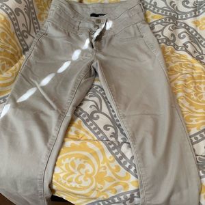 Refuge Silver/Grey High Waisted Pants